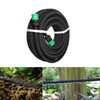 Tuyau de trempage darrosage poreux noir de 15 m tuyau darrosage flexible tuyau darrosage goutte à goutte