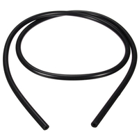 Tuyau de tuyau de tube à vide en silicone 1M Tube en silicone noir