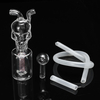 Tuyau deau de fumeur de crâne de verre vert moderne de la conception 100MM