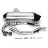 Tuyau en aluminium de système de glissière de silencieux déchappement de moto pour Honda CRF 150F 230F 03-16