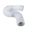 Tuyau télescopique flexible de trou déchappement de tube de fumée de double-couche de papier daluminium de PVC