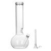 Tuyaux de bong en verre de Bong de tuyau deau de narguilé de 8 pouces W / receveur de glace