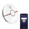 Tuya WiFi Smoke Alarme de fumée intelligente sans fil avec fonction dauto-vérification automatique App Alarme à dis