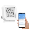 Tuya WIFI température humidité capteur intelligent horloge affichage numérique télécommande thermomètre prise en charge