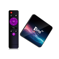 TV98 H313 Dual Band WiFi Android 12 TV BOX 2+16GB Set top Box High Definition Fast and Reliable Connection Brand New