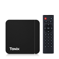 TV box Tanix W2 Amlogic S905W2 2G 16G 2.4G 5G Dual Wifi bluetooth Set Top Box Lecteur multimédia tv box android 11 Pk TX