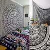 Twin Indian Mandala Tenture murale Tapisserie Couvre-lit Throw Mat Gypsy Home Decor