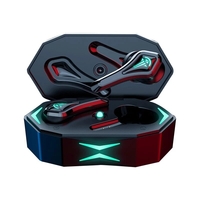 TWS-A10 écouteur bluetooth casque de jeu à faible latence jeu de musique appelant 3 modes rvb lumière HiFi casque stéréo