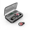 TWS bluetooth 5.0 Affichage numérique Casque Binaural Appel Sports HiFi Écouteur Imperméable Avec Boîte de Recharge