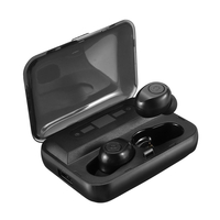TWS sans fil bluetooth 5.0 écouteurs double LED Affichage de la puissance 1300mAh Type-C Charge IPX7 casque étanche avec
