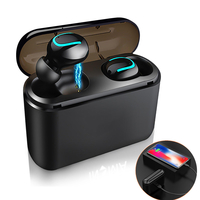 TWS True Wireless Mini Dynamic Bluetooth 5.0 Écouteurs intra-auriculaires Écouteurs sport avec étui de chargement