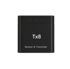 TX8 bluetooth 5.0 Transmetteur audio sans fil Adaptateur audio de voiture 2 en 1 AUX 3.5mm