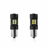 TXVSO8 1156 BA15S P21W 21SMD voiture LED ampoule 5W Super lumineux 6000K blanc clignotant inversé lampe 2 pièces