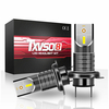 TXVSO8 2 pièces 110W H7 voiture LED ampoule de phare 26000LM 6000K Auto phare antibrouillard ampoules IP68 étanche