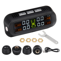 TY-1 système de surveillance de la pression des pneus testeur en temps réel LCD écran avec 4 capteurs externes mise sous