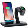 Type-C Port 2 En 1 Qi Chargeur Sans Fil Support De Montre Pour iPhone Samsung Apple Watch Série