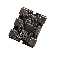 Type-C USB Hub Extension Board 3 Port USB Splitter 5V DC Plug and Play Driver-Free USB Adapter for PC Laptop Accessories