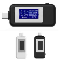 Type C USB Testeur DC Voltmètre USB C Tension Courant Mètre Détecteur Ampèremètre Type C Power Bank Indicateur de charge