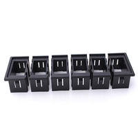 Type Carling 6 rocker titulaire clip panneau arb passe boîtier plastique