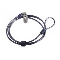 Type de mot de passe Verrouillage pour ordinateur portable Soft Fil LCD Verrou antivol pour moniteur