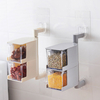 Type de pâte de cuisine Support de rangement pour boîte dassaisonnement rotative murale Type de tiroir Support de r
