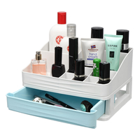 Type de tiroir multicouche Boîte de maquillage Boîte de rangement pour organisateur de bureau de stockage de bijoux cosm