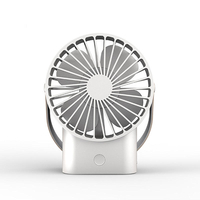 UB-05 USB Rechargeable Portable Mini ventilateur muet en cuivre ventilateur de bureau avec capacité de 2500 mAh Batterie