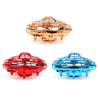 UFO Flying Ball Toys Mini LED Drone Quad Hand RC Aircraft Induction Levitation