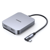UGreen CM521 Station daccueil tout-en-un Hub USB-C 4-en-1 Fente pour carte SD/TF Conception de joint magnétique en