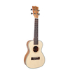 Ukulélé NAOMI Ukulélé 23 pouces Table en épicéa massif Zebrawood Back Acajou Ukulélé 4 cordes Hawaii Guitare Concert Uku