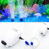 Ultra Silencieux Aquarium Compresseur Dair Pompe À Oxygène À Air Oxygène Simple Et Double Sortie Fish Tank Pump