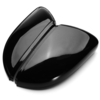 Un chapeau de garniture de couverture de miroir de voiture de vue daile arrière de paire pour le golf GTI MK6 Toura