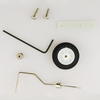 Un ensemble de roues de queue de classe 25-40 Kit de train datterrissage en aluminium à trois points de 2 mm pour a
