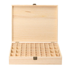 Un grand étui de rangement en bois pour organisateur de boîtes en bois essentiel protège un organisateur de bureau à 68