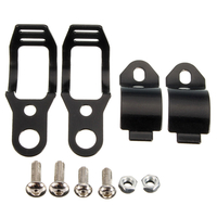 Une paire de moto clignotants indicateur supports pour le montage de lumière Harley