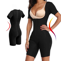 Une pièce Shapewear Zipper Belly Bra Sous-vêtements Corset confortable et respirant pour femmes