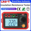 UNI-T Digital Megohmmeter UT502C 2500V Insulation Resistance Tester Ommeter Megometer Ground Meter Backlight Auto Range