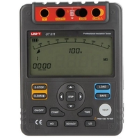 UNI-T UT511 1000 V 10 G ohm Numérique Résistance Testeur de Résistance Mètre MegOhm Mètre Faible Ohm Ohm Mètre Volt Mètr