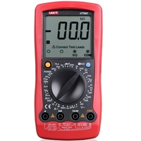 UNI-T UT58D LCD Multimètre Volt Ampère Ohm Inductance Capacitance Multimètre