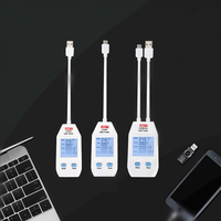 UNI-T UT658 Série Type A Type C Testeur de sécurité de tension électrique USB Voltmètre Ampèremètre Chargeur Capacité mè
