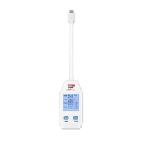 UNI-T UT658C Type C testeur de sécurité de tension USB électrique voltmètre ampèremètre chargeur capacité mètre Volt cou