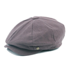 Unisex Hommes Vintage Chapeau de Béret en Cotton Casual Solid Coleur Chapeau de Peintre en Avant