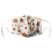 Unisexe 7PCS PM2.5 Filtre Halloween Style Impression Masques respirants non jetables