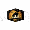 Unisexe 7PCS PM2.5 Filtre Halloween Style Impression Masques respirants non jetables