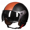 Unisexe ABS Type Moto Couvert Électrique Demi-casque Casque De Sécurité Air Force