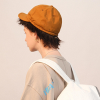 Unisexe American Street Retro Wild Soft Casquette de baseball courte