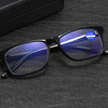 Unisexe Anti-lumière bleue plein cadre Casual Business HD Lunettes de lecture Lunettes presbytes