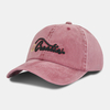 Unisexe Bateau Ancre Broderie Ivy Cap Coton Lettre Motif Sauvage Parasol Baseball Chapeaux Casquette Ajustée