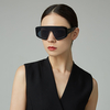 Unisexe Casual Creative Dashing Plein Cadre Confortable Nez Siège UV Protection Lunettes De Soleil