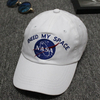 Unisexe Coton Alphabet Broderie Sport Curve Brim Pare-Soleil Réglable Casquette de Baseball